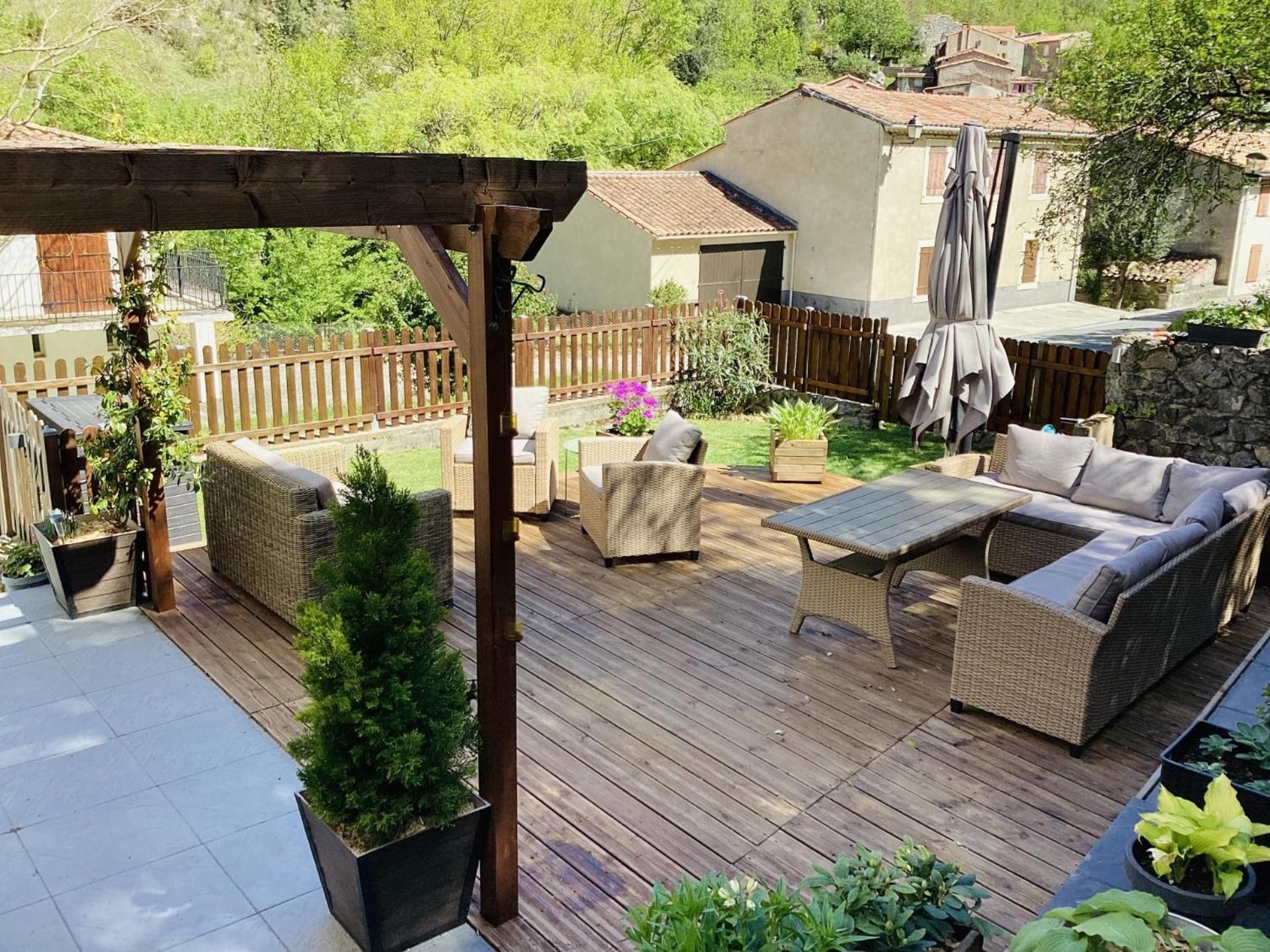 Aude Escape Bed and Breakfast Saint-Martin-Lys Buitenkant foto